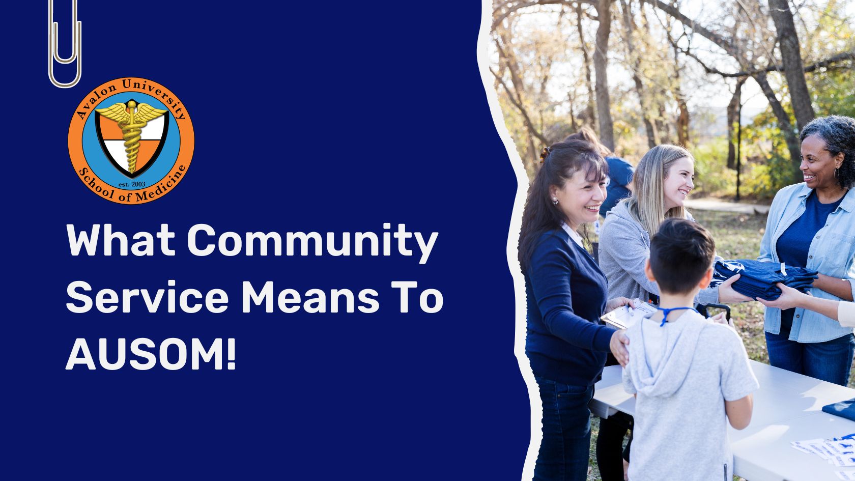 What Community Service Means To AUSOM!