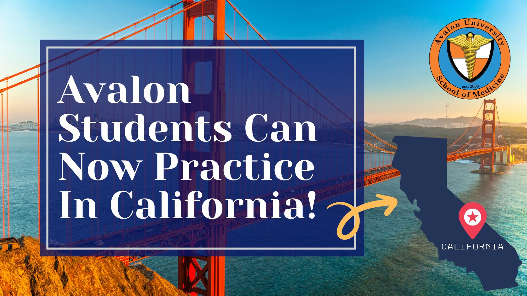 avalon students can now practice in California