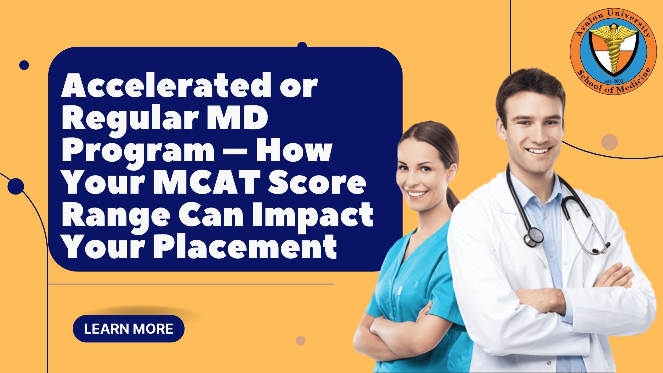 How Your MCAT Score Range Can Impact Your Placement at Avalon