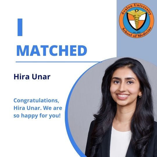 I matched Hira Unar