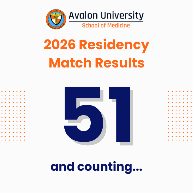 57 resicency match in 2025 from Avalon University